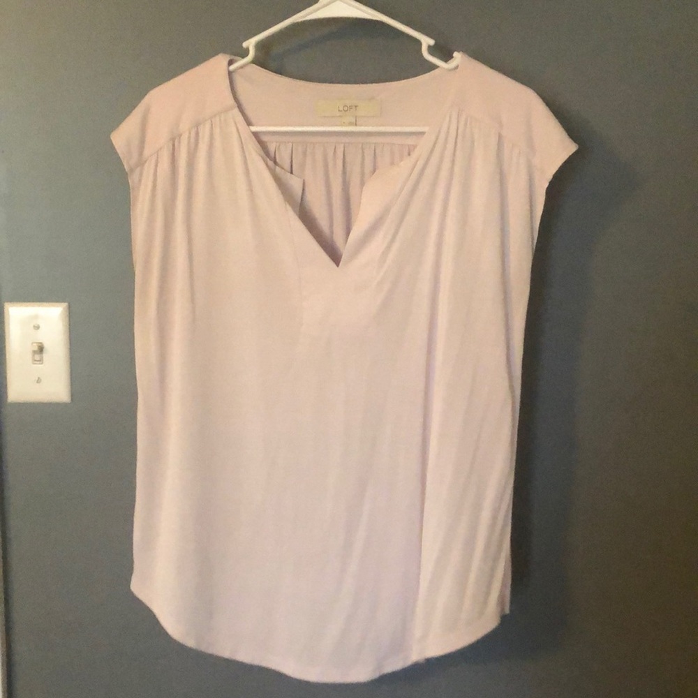Pink blouse - buttery soft!